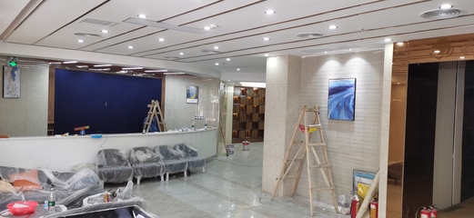 常平雄獅大酒店250㎡裝修工地圖_現場施工圖文直播